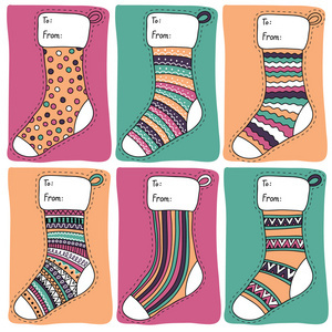 圣誕樹的矢量發生器。松樹和裝飾品的變化